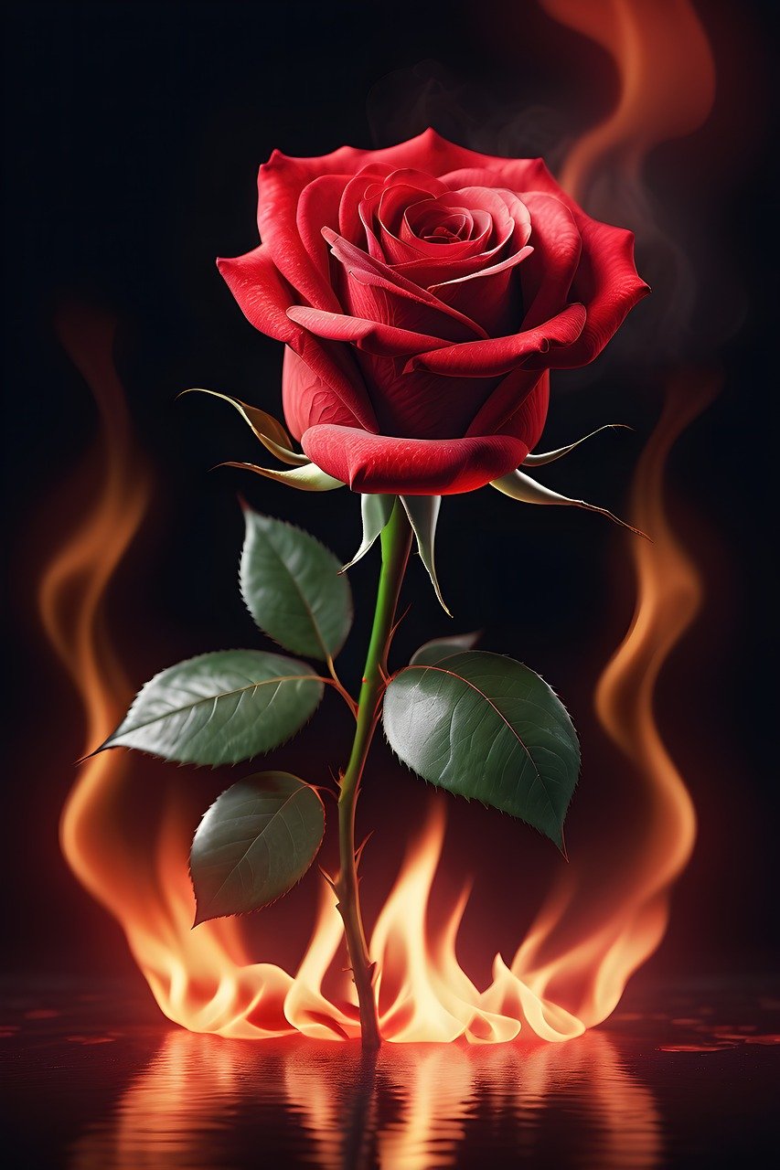 rose, flower, bloom