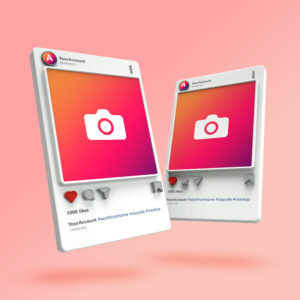 موکاپ رایگان اکانت اینستاگرام