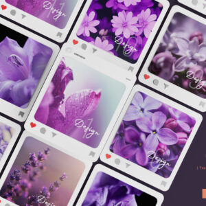 فایل لایه باز برای پست اینستاگرام